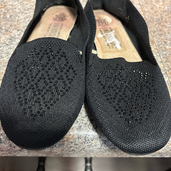 JARRODS Women's Black Beaded Flats - Picture 3 of 5
